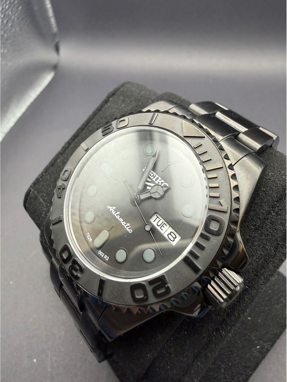 Custom Black Knight Day Date Watch Mod